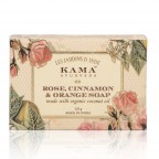 Kama Ayurveda Rose, Cinnamon & Orange Soap-125 gm